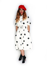 101 ROYALTIES POLKA DOT DRESS - Royale Girl Boutique